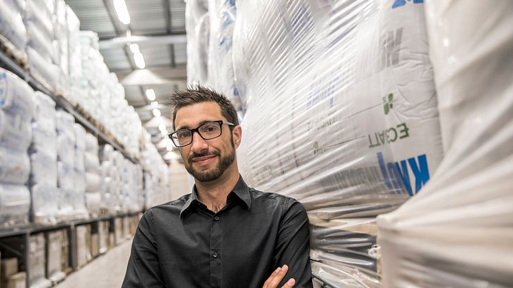 Nytt Knauf Insulation-lager ger snabb service 