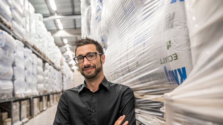 Nytt Knauf Insulation-lager gir rask service 