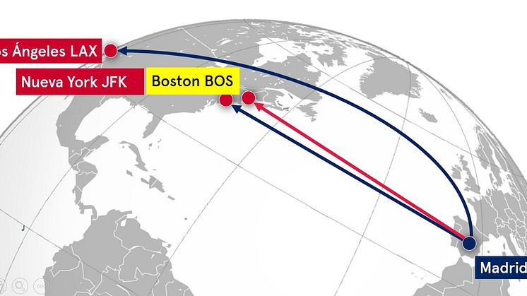 Norwegian unirá Madrid y Boston