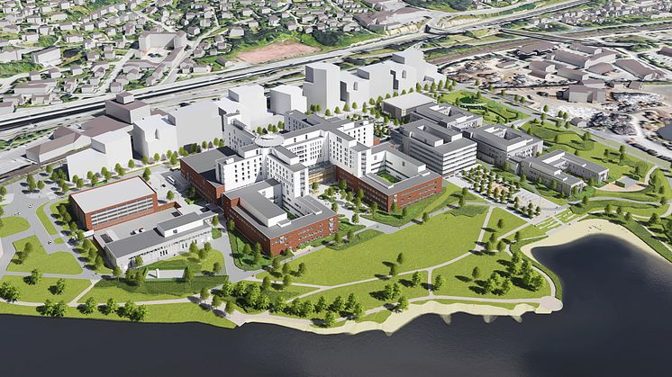 Drammens nye sykehus blir blant det fremste i Norge på behandling av somatiske og psykiatriske pasienter.