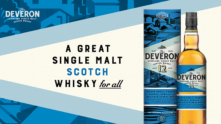 The Deverons maltwhisky får nytt fräscht utseende