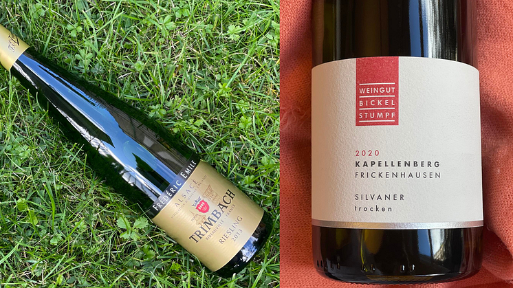 Exklusiva lanseringar - Trimbach Cuvée Frédéric Emile 2013 och Bickel-Stumpf Kapellenberg Silvaner 2020