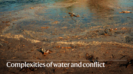 Water wars: causes and possible solutions Study by the Politecnico di Milano in Nature Sustainability 