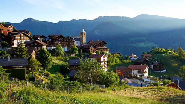 Das Siegerdorf Tschiertschen © Tourismusverein Tschiertschen-Praden / Nina Mattli