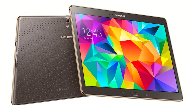 Samsung Galaxy Tab S endelig i butikk