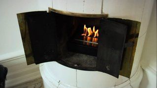 Kakelugn - brännare som ersätter ved - för avstängd/ej fungerande kakelugn