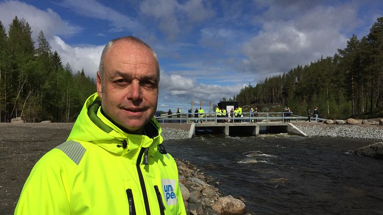 Johan Tielman, miljöchef Uniper Hydropower