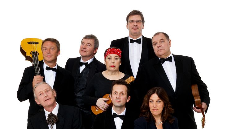 The Ukulele Orchestra of Great Britain – 30 Plucking Years på Palladium Malmö 4 mars