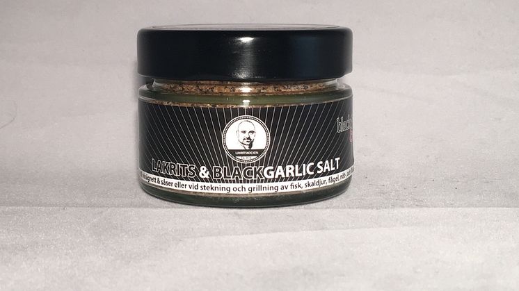 Lakritskocken Lakrits Blackgarlic Salt