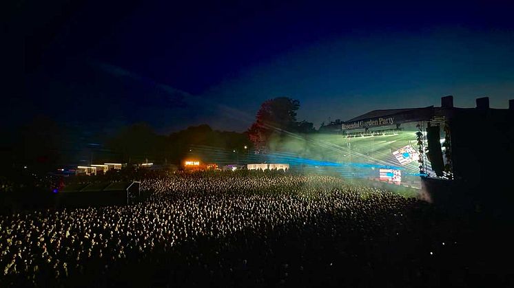 Utsåld succé på Rosendal Garden Party – 15 000 såg Aphex Twins hett efterlängtade Sverigepremiär!