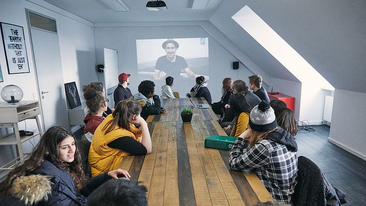 Zu Gast in der Mediaschool Bayern