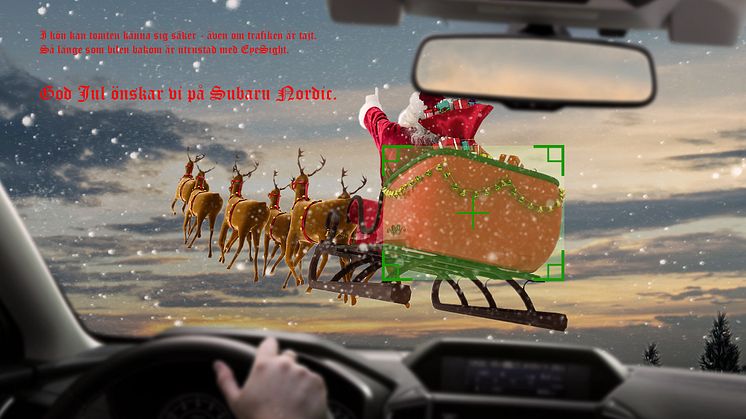 God Jul önskar vi på Subaru Nordic