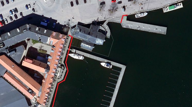Bryggorna vid Baronen och Dessi stängs av tillfälligt