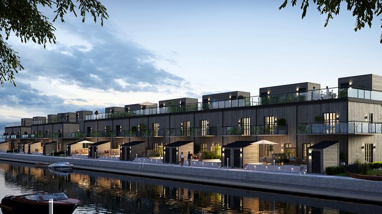 Radhus i bostadsrättsform 