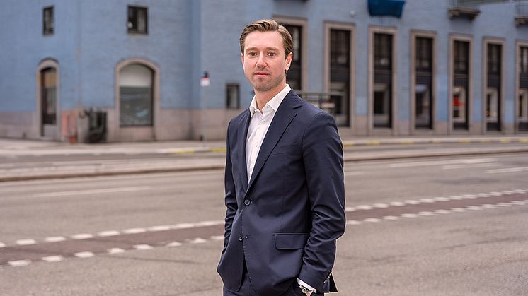 Filip Nordström, Sales Manager på Coeli Wealth Management.