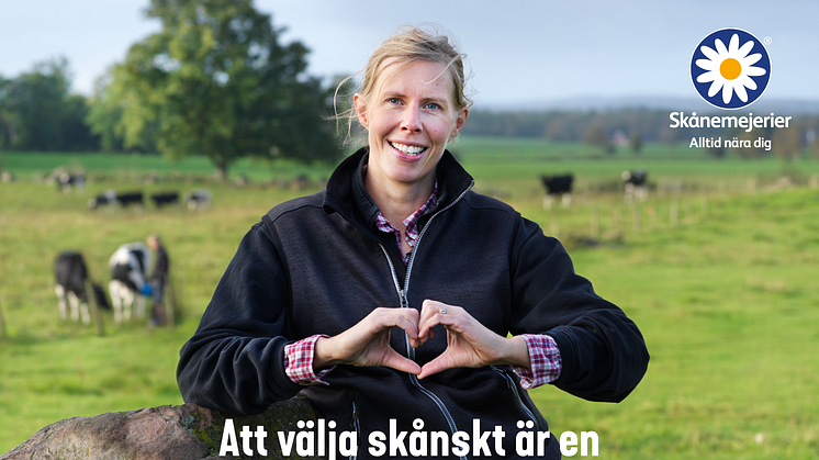 Skånemejerier kampanjbild 1 2023