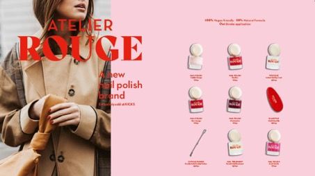 Fransk city chic eller skandinavisk romantik, Atelier Rouge gör dina naglar till den ultimata modeaccessoaren