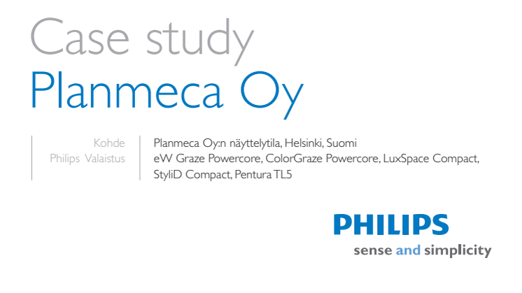 Case study: Planmeca Oy