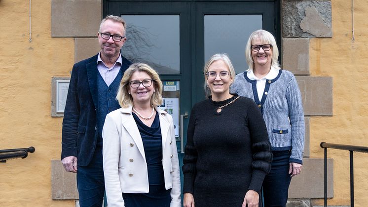 Martin Gellerstedt, Lena Mårtensson, Anna Dahl Aslan och Susanne Källerwald.