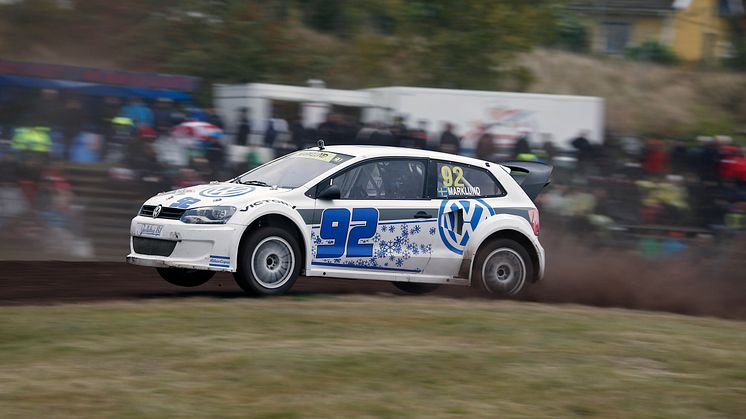 Stolpe ut för Volkswagen i SM-finalen i rallycross