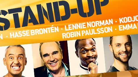 "K8 stand-up" med Kodjo Akolor, Emma Knyckare, Robin Paulsson m.fl. på Kajskjul 8 sommaren 2019!