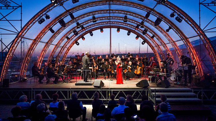 Neuseenland Musikfest - Konzert in der Abenddämmerung - Foto: Sebastian Leyser
