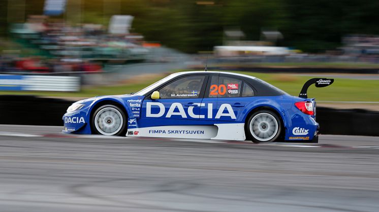 Dacia satsar vidare i STCC 2016