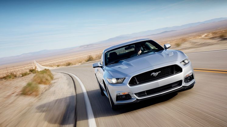 Nye Ford Mustang skal også selges i Europa
