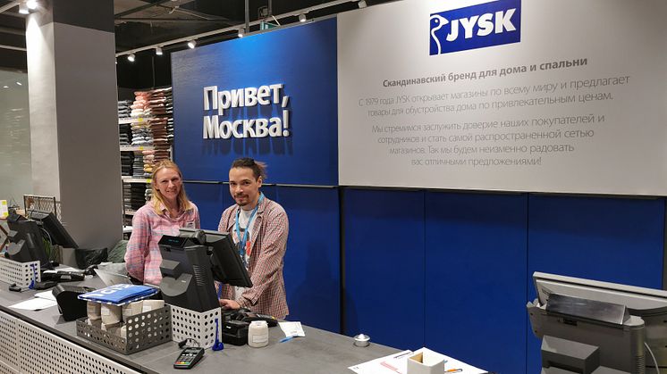 JYSK opens in Russia