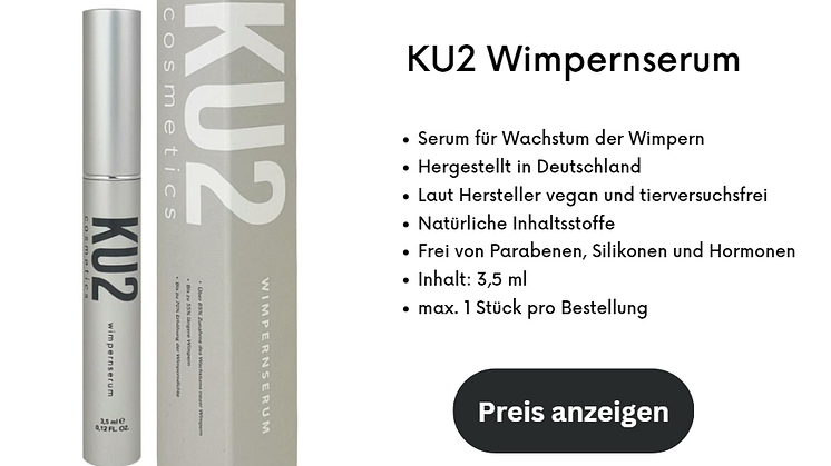 KU2-Wimpernserum-Produkt