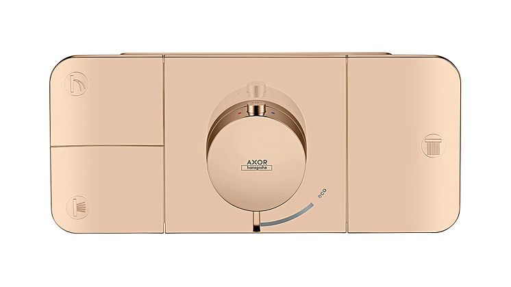 Axor One_Thermostat_Polished_Redgold