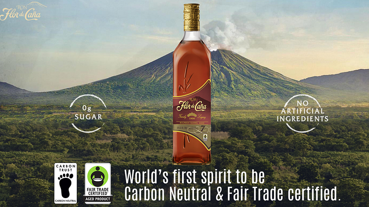 ​Fair trade-märkta Flor de Caña 7 Rom lanseras 1 juni på Systembolaget 