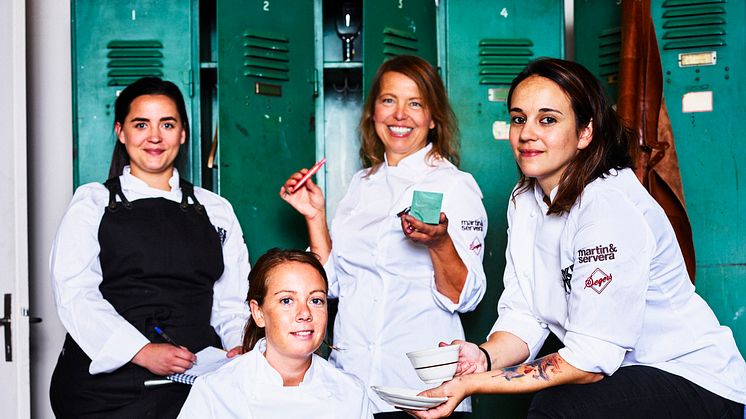 Lisa Lönner med det kvinnliga kocknätverket Take Over