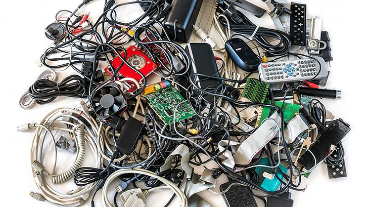 Elektronikavfall är den snabbast växande avfallsströmmen i världen. 