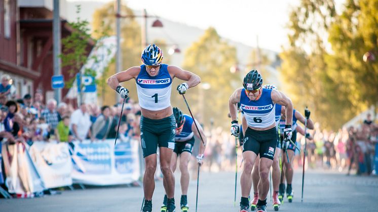 Petter Northug vant rulleskisprint i Trysil