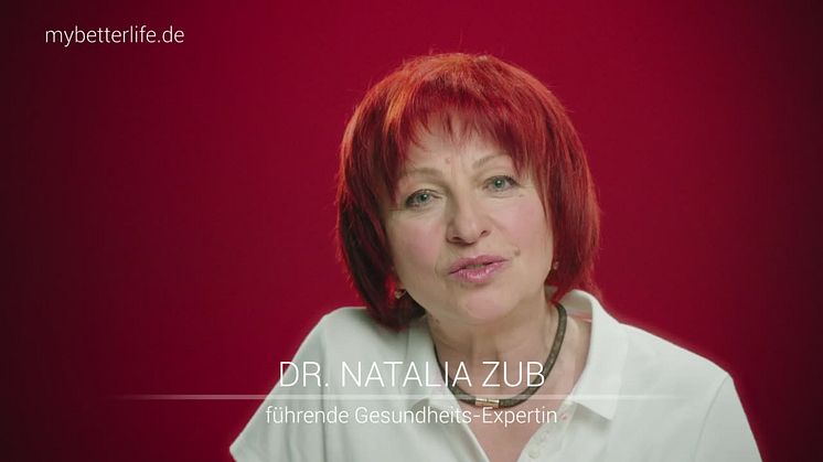 TV-Spot mit Dr. Natalia Zub, Expertin für Gesundheit