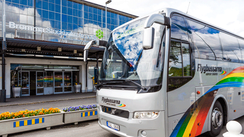 Flygbussarna på Brommas Öppet hus