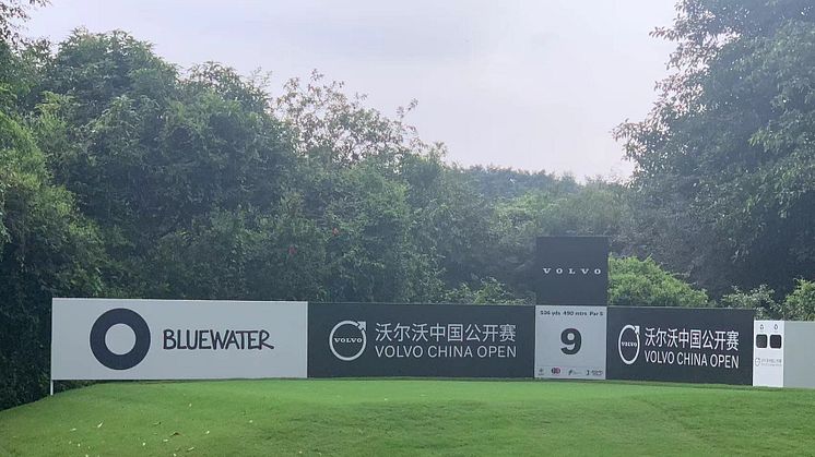 Volvo China Open returns to Asian Tour as International Series event and partners with Bluewater to end the need for single-use plastic bottles