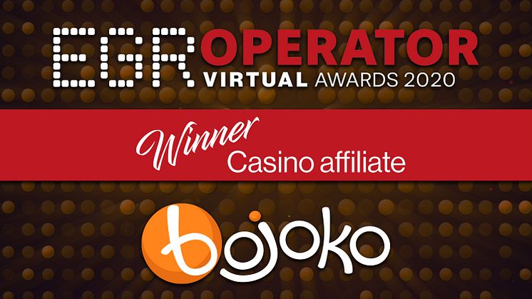 Bojoko crowned Casino Affiliate of the Year 2020