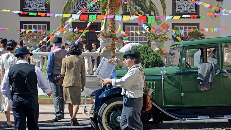 I augusti återupplivar staden Mazo på La Palma, de klassiska erorna från 1920-, 1930-, 1940- och 1950-talen genom teaterföreställningar på gator och torg.