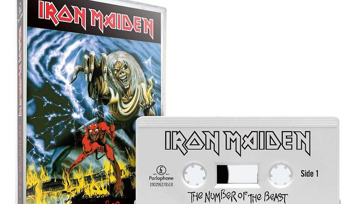 Iron Maiden - The Number Of The Beast på kassett