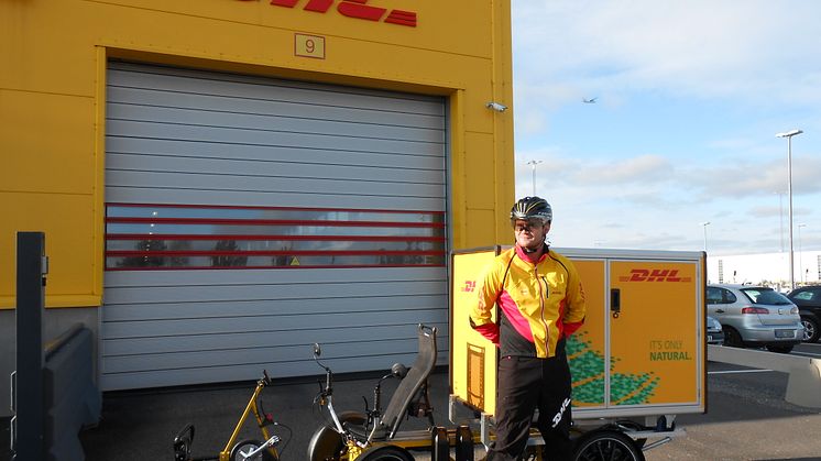 DHL Cubicycle i Göteborg