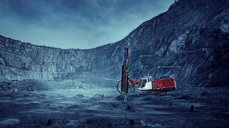 Sex nya Top Hammer XL-riggar från Sandvik ökar borreffektiviteten i finska Siilinjärvigruvan