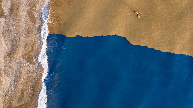 SkyPixel 6th Anniversary Contest-Photo Group-First Prize-Environment-Where the muddy river meets the ocean