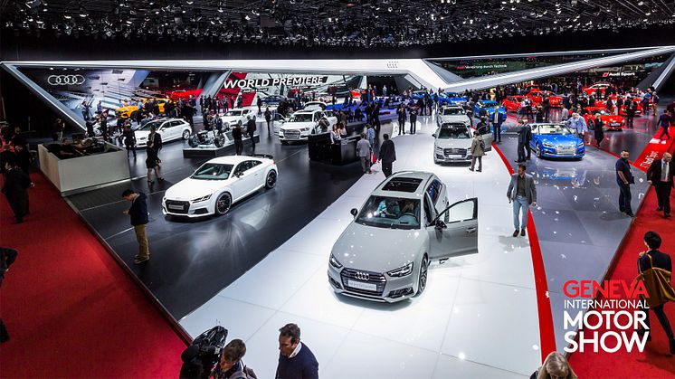 Live streaming of Audi press conference at 2018 Geneva Motor Show