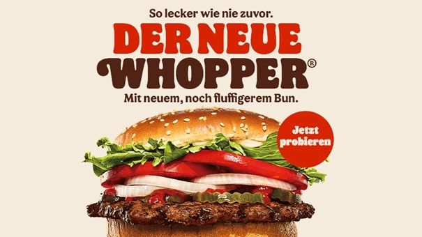 Burger King® feiert 70. Geburtstag mit ikonischem Whopper