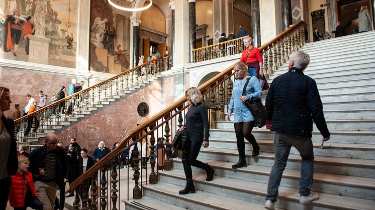 Bild från återinvigningen den 13 oktober 2018. Foto: Cecilia Heisser/Nationalmuseum.