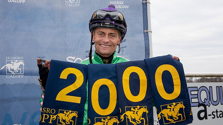 Per-Anders Gråberg tog seger nummer 2000
