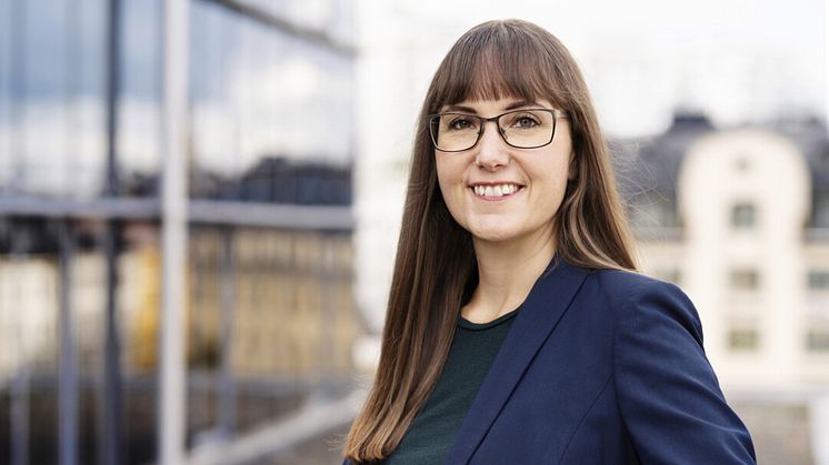 Johanna Bjurskog, bostadspolitisk expert på Riksbyggen