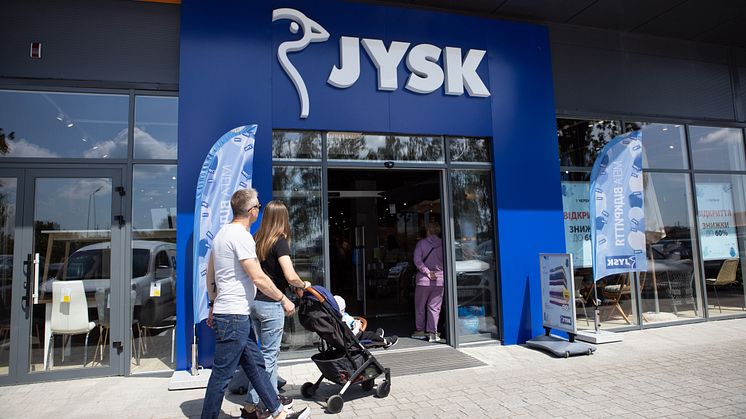 JYSK продовжує діяльність і розвиток в Україні